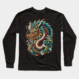 Japanese dragon Long Sleeve T-Shirt